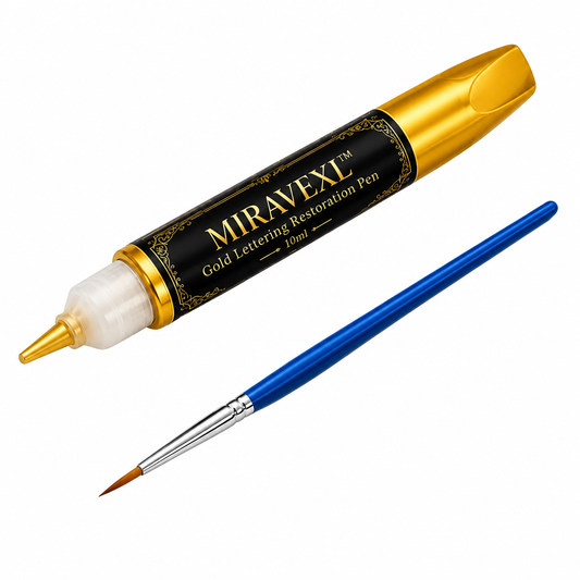 Rotulador de Pintura Dorada + Pincel