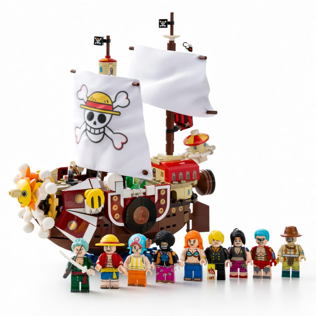 Set de Construcción Barco Pirata Nakama
